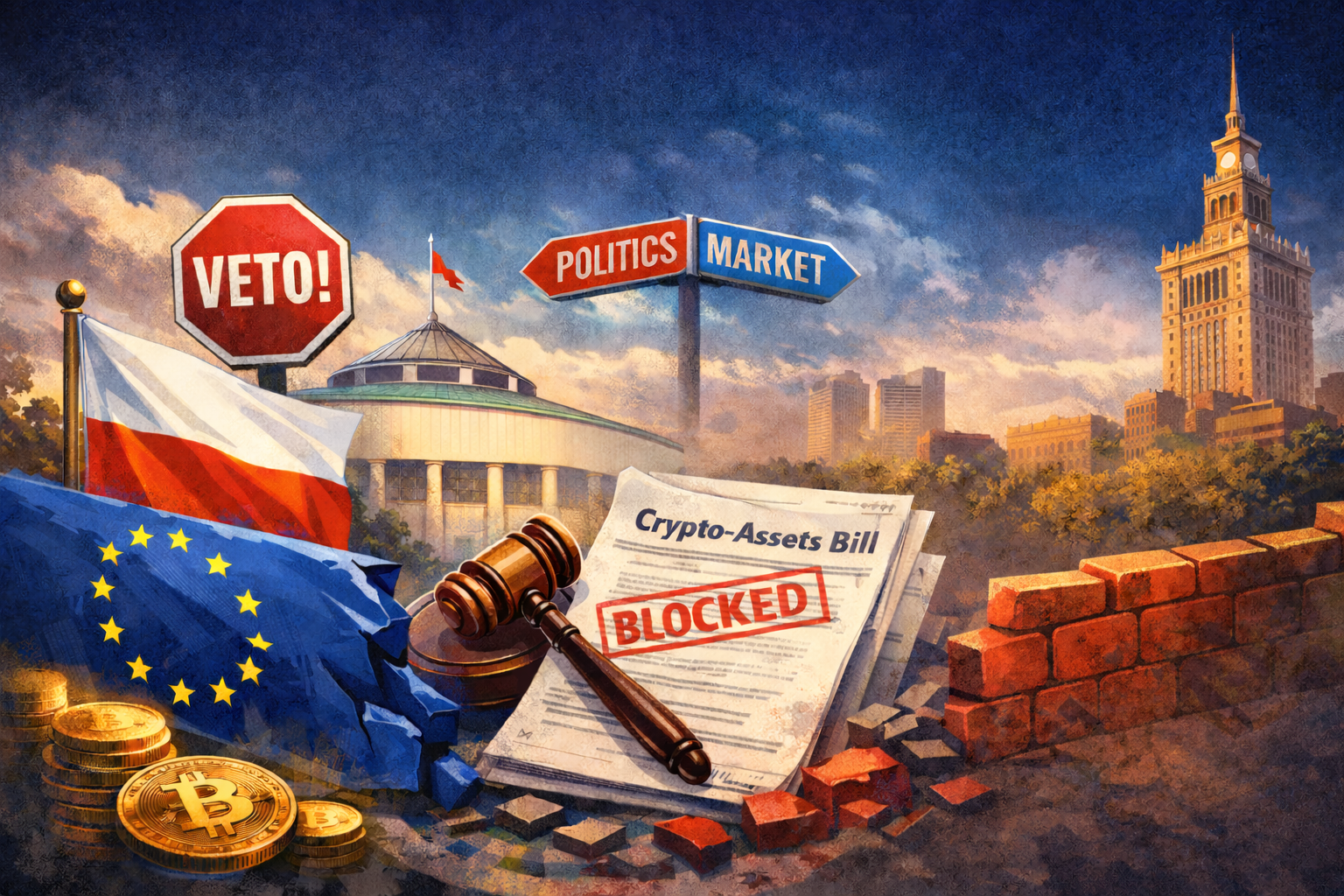 MiCA在波蘭的實施－為何至今仍未實現？